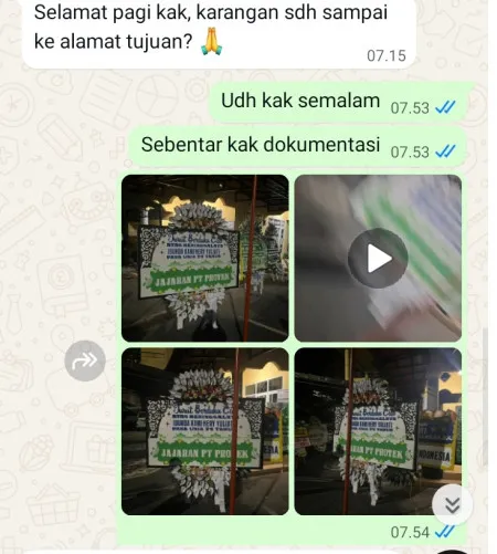 Pengiriman Papan Bunga Selamat Tokyo Riverside